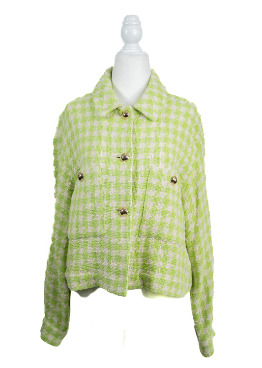 Houndstooth Blazer