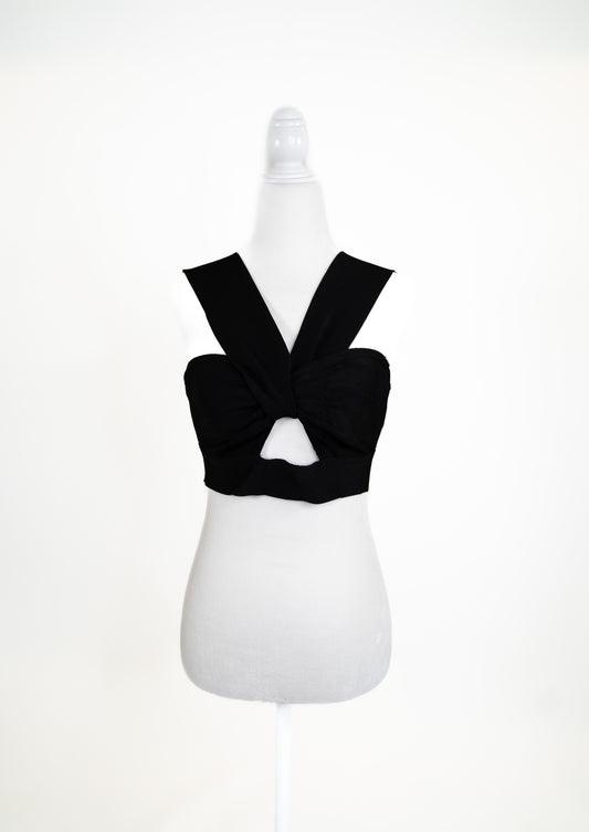 Black Crop Top