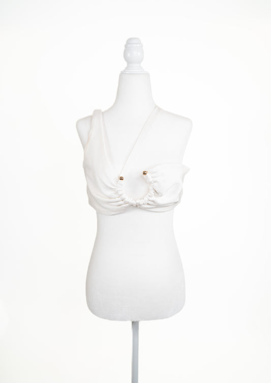 White Bra Top