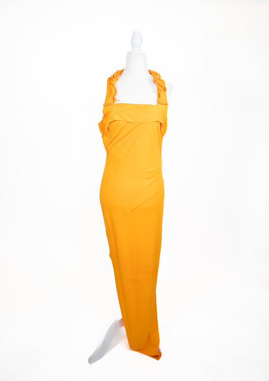 Halter Beaded Dress