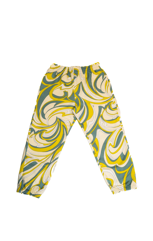 Nuages-print Performance Trousers
